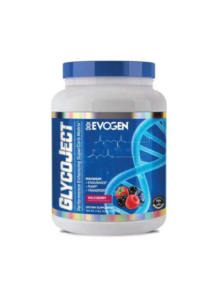 أيفوجن نيوتريشن Evogen GLYCOJECT Wild Berry 2LBS