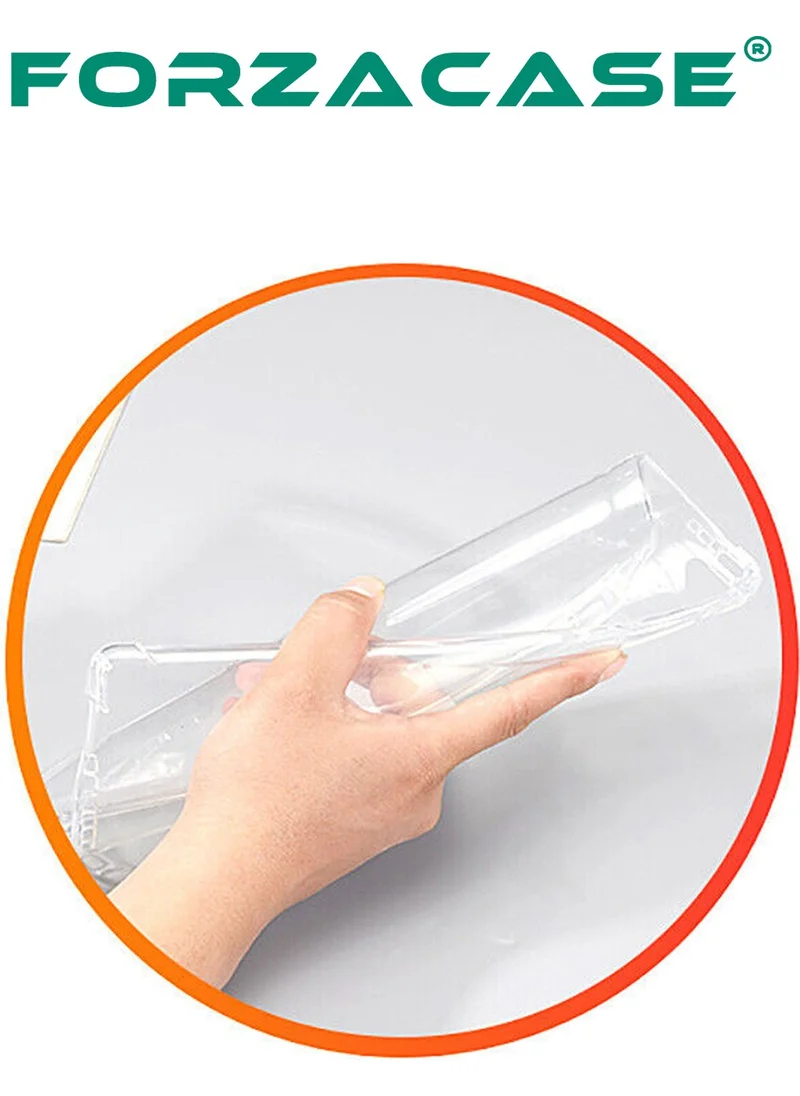 فورزاكاس Compatible with iPad Pro 12.9 Inch 2018 Silicone Case Transparent - FC013