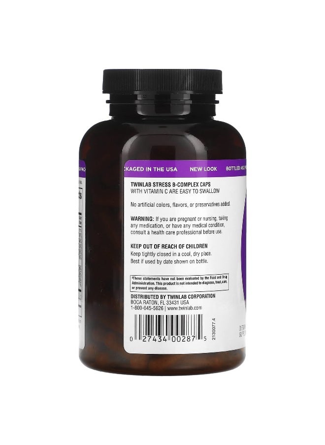 Twinlab Twinlab, Stress B-Complex Caps, 250 Capsules  - Image 3