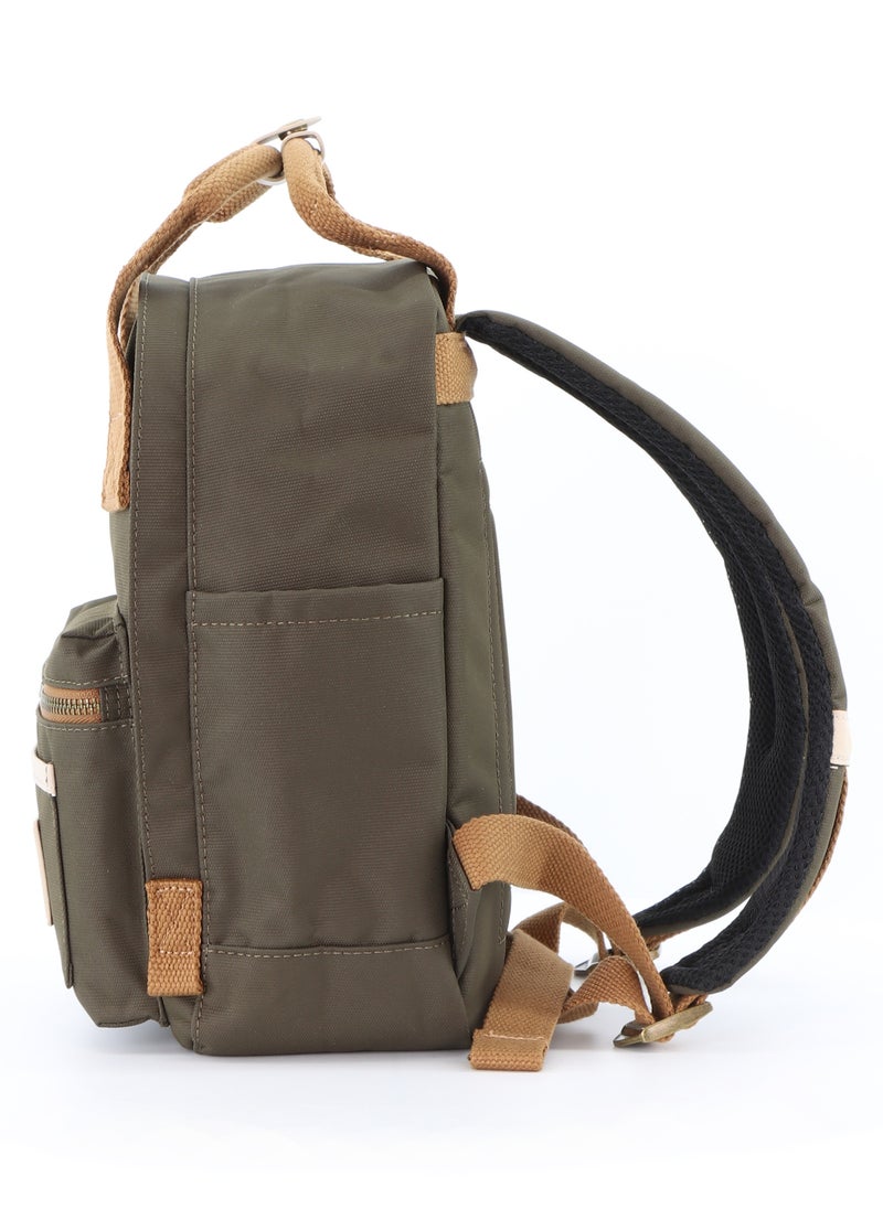 NATIONAL GEOGRAPHIC National Geographic LEGEND Small Backpack Khaki For Men And Women, Durable Water Resistant Padded Laptop Casual Daypack, Bag For School College Office Leisure Outdoor Travel  - Image 3