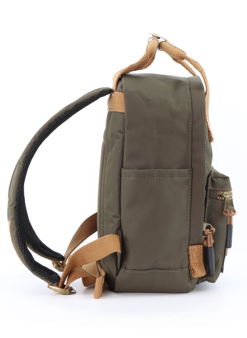 NATIONAL GEOGRAPHIC National Geographic LEGEND Small Backpack Khaki For Men And Women, Durable Water Resistant Padded Laptop Casual Daypack, Bag For School College Office Leisure Outdoor Travel  - Image 5