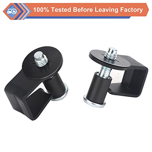ZONFANT 2 Pcs Door Striker Bolts Set, Door Latch Lock Striker Bolts Including Bushing Compatible With Ford Lincoln Mercury Vehicle Select 1980-1998, Replace#E9AZ5422008A 38448 - Image 5