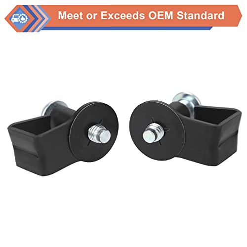 ZONFANT 2 Pcs Door Striker Bolts Set, Door Latch Lock Striker Bolts Including Bushing Compatible With Ford Lincoln Mercury Vehicle Select 1980-1998, Replace#E9AZ5422008A 38448 - Image 4