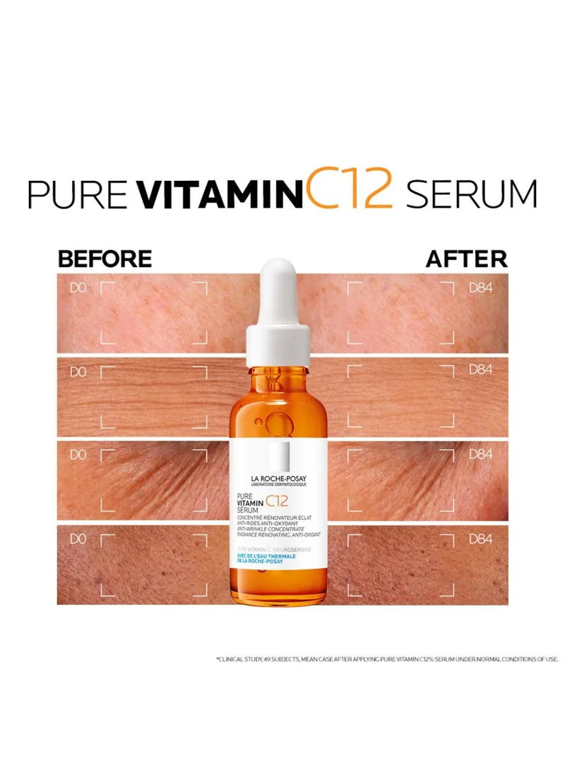 لاروش بوزيه سيروم فيتامين سي 12 بيور 30 مل