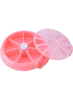 YOSOO YOSOO Portable Rotating 7 Day Medicine Vitamins Container Storage Dispenser, Cute Fruit () 