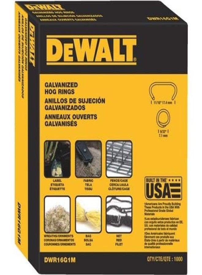 DEWALT Hog Ring Fasteners Galv - Image 2