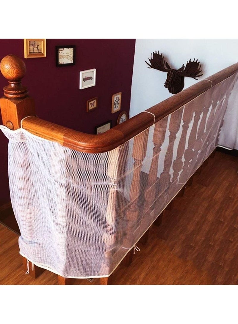 سلامة الطفل شبكة سياج شرفة درابزين الشرفة والسلالم للأطفال / الحيوانات الأليفة / لعبة الأمن في الأماكن المغلقة في الهواء الطلق شبكة قوية من القماش المواد - 3M - Image 1