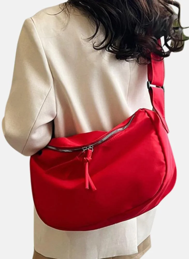 YUNIQEE Red Plain Lifestyle Shoulder Bag