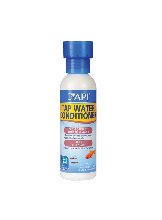 API TAP WATER CONDITIONER Aquarium Water Conditioner 4-Ounce Bottle, TAP WATER COND. 4 OZ - Image 1