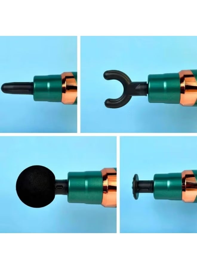 SAFENHAND Handheld Deep Tissue Percussion Muscle Massager, Electric Body Massage Gun for Pain Relief, Portable (RED) - Image 3