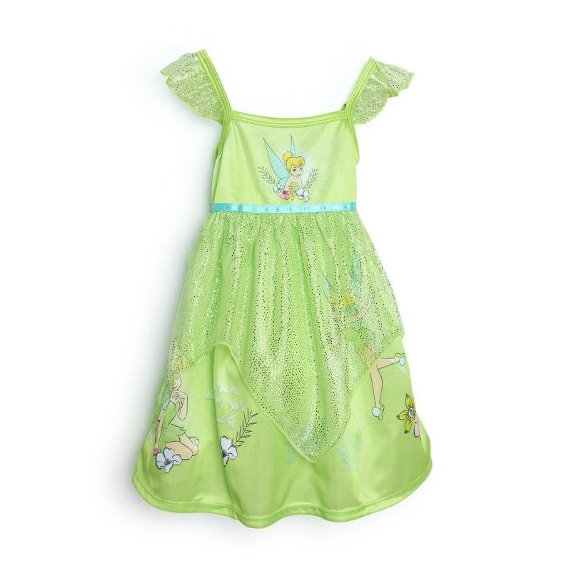 Disney Little Girls Princess Fantasy Nightgown Tinkerbell 2T - Image 2