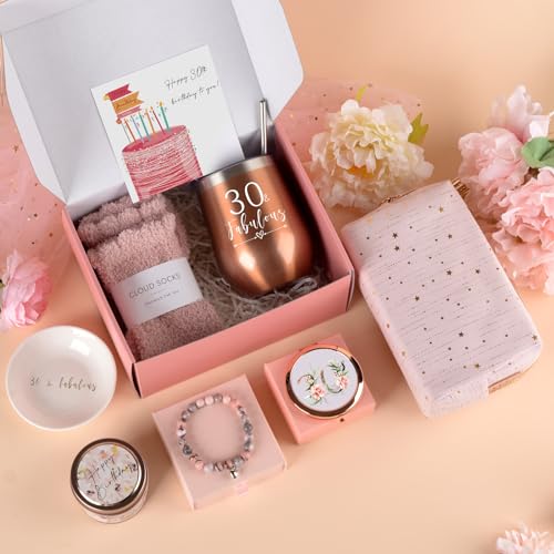 Anforsun 30th Birthday Gifts Women, Gifts for 30th Birthday Woman, 30th Birthday Gift Ideas, 30 Year Old Birthday Gifts For Women, Sister, Wife, Aunt, Coworker, Daughter - Image 2