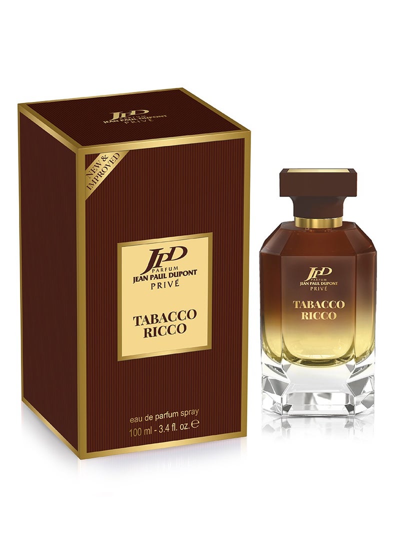 Jean Paul Dupont - Privé Tabacco Ricco Eau de Parfum Unisex 100ml - Image 1