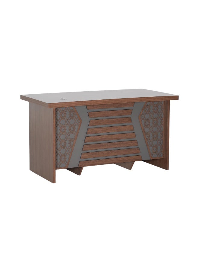 ROYALOAK Walter Office Desk 1.2m with Drawer & Wire Manager | Engineered Wood, Melamine Finish | Modern Work Table for Home & Office - Image 4