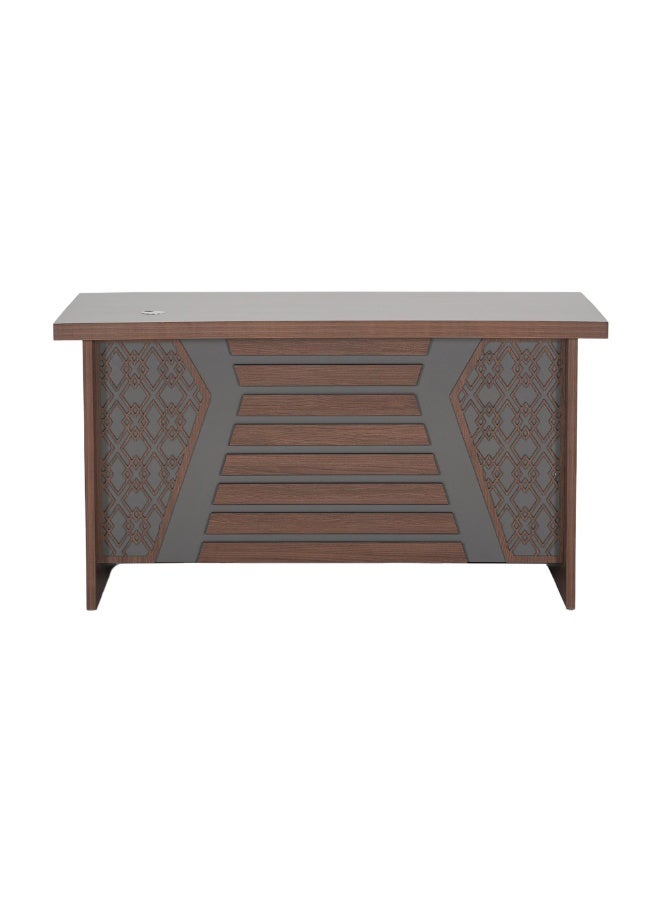 ROYALOAK Walter Office Desk 1.2m with Drawer & Wire Manager | Engineered Wood, Melamine Finish | Modern Work Table for Home & Office - Image 3