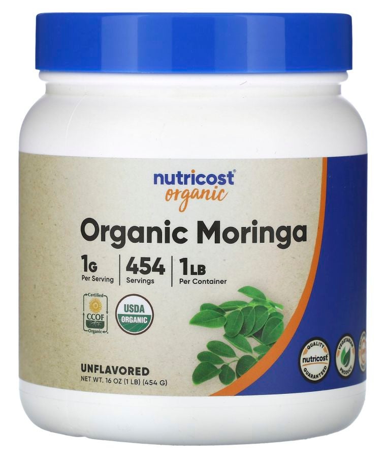 Organic Moringa Unflavored 16 oz (454 g)