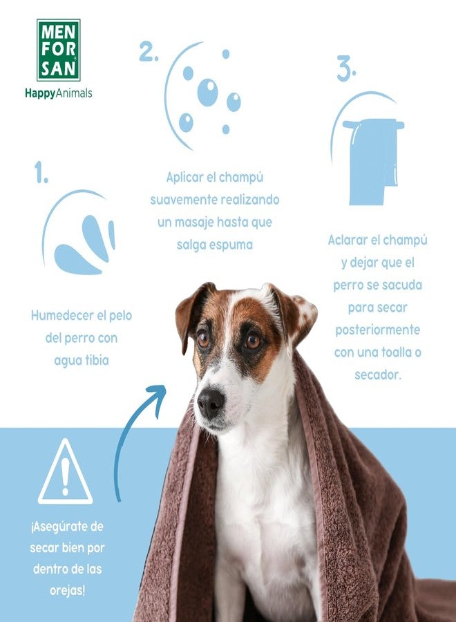 MENFORSAN Odor Eliminator Shampoo for Dogs 10.15 fl oz, 100% Natural - Image 3