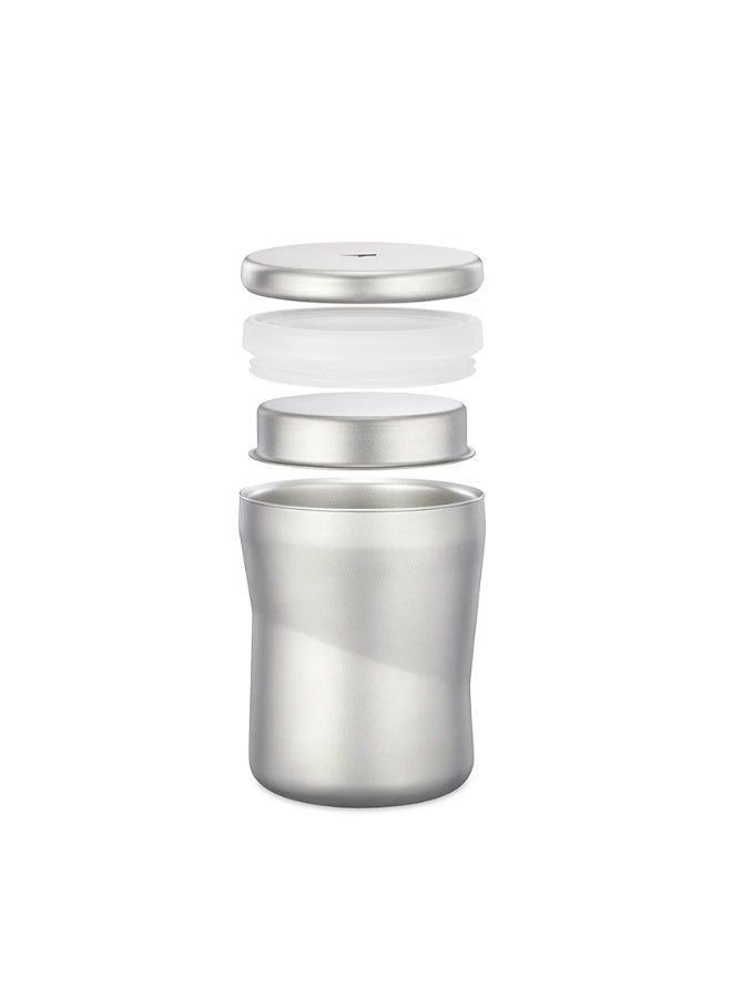 KEITH Titanium Galaxy Insulated Mug Ti3312, Double-Wall Pure Titanium Coffee Mug 220ml Ergonomic Thermal Cup - Image 2