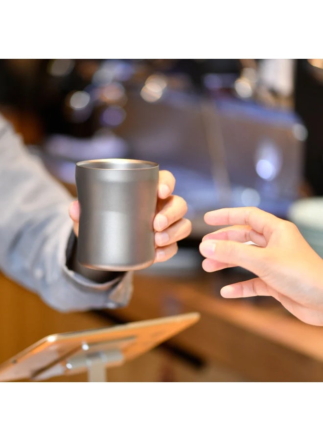 KEITH Titanium Galaxy Insulated Mug Ti3312, Double-Wall Pure Titanium Coffee Mug 220ml Ergonomic Thermal Cup - Image 4