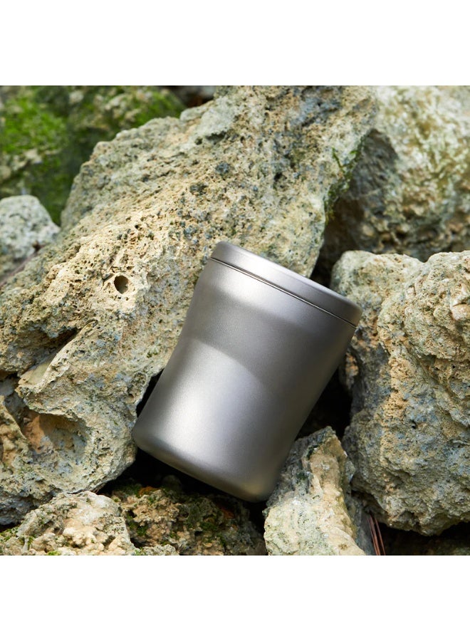 KEITH Titanium Galaxy Insulated Mug Ti3312, Double-Wall Pure Titanium Coffee Mug 220ml Ergonomic Thermal Cup - Image 3