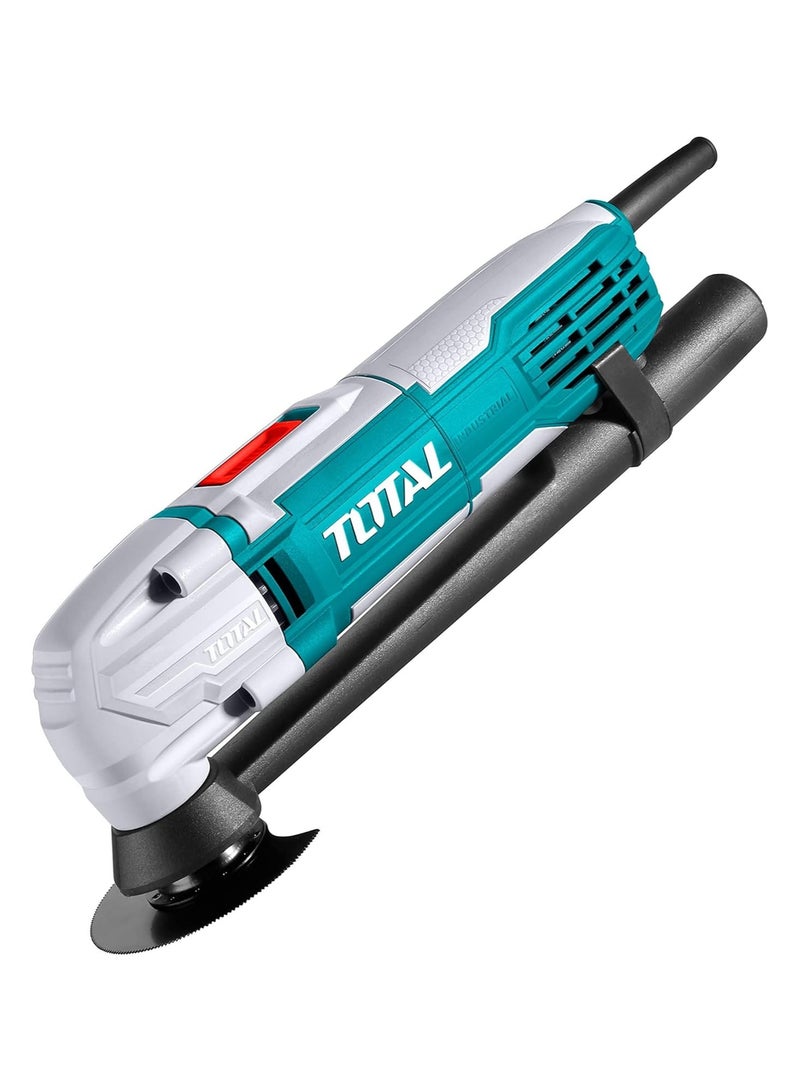 توتال أدوات متعددة الوظائف، منشار متعدد الأغراض بسرعات متغيرة، صنفرة وكشط وقطع، 300 واط TS3006 - Image 3