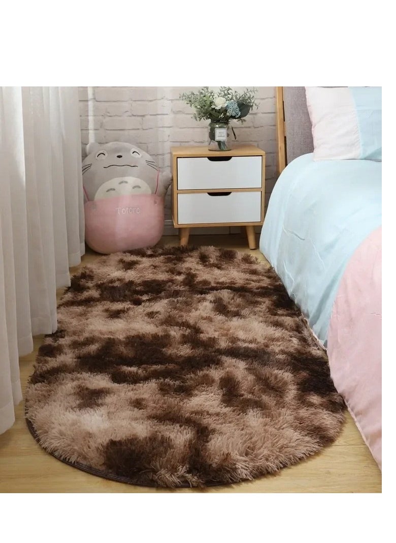 Bluejw - 80*200cm Bedroom Bedside Living Room Simple Thickened Carpet - Image 1