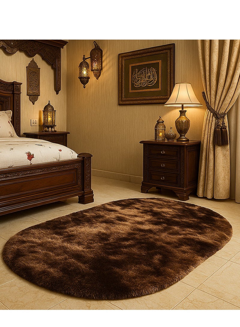 Bluejw 80*200cm Bedroom Bedside Living Room Simple Thickened Carpet - Image 2