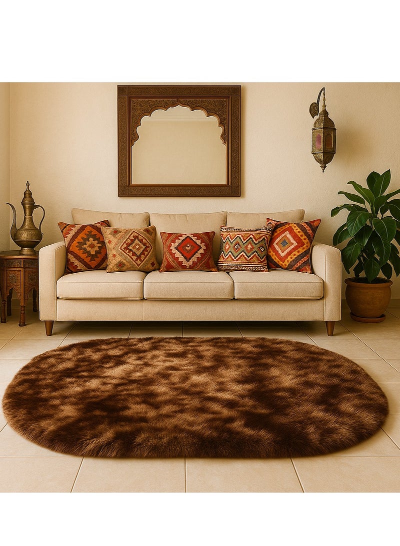 Bluejw 80*200cm Bedroom Bedside Living Room Simple Thickened Carpet - Image 1