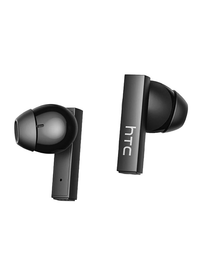 HTC NE40 In-Ear TWS Wireless Earbuds, Bluetooth 6.0, AI Translator Earphones, Touch Screen Charging Case, Noise Reduction, IPX5 Water Resistance, Built-in Mic, 48-Hour Battery Life, 3-Hour Music Playback, Sport Headphones, Black black - Image 5
