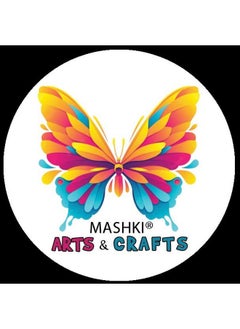 MASHKI Sand For Art And Craft Play Sand Assorted Colorful Crystal Shiny Sand Aquarium Home Decoration Sand Diy Drawing Crafty Collections Sand 200 Gram (7)  - Image 4