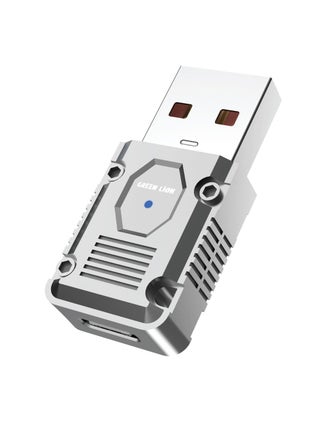 Silver - OTG Adapter USB-A to USB-C 120W