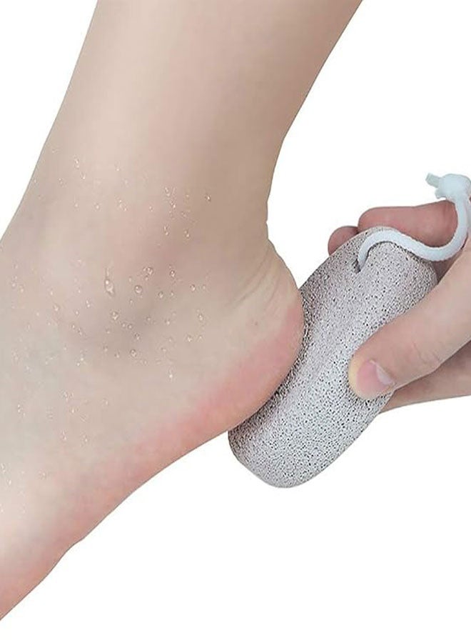 HOOTO 2PCS Natural Pumice Stone, Lava Pedicure Tools Hard Skin Callus Remover for Feet and Hands - Foot File Exfoliation to Remove Dead Skin, and Callusess - Image 5