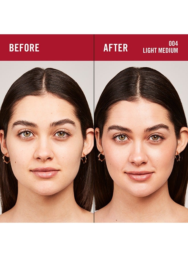 RIMMEL LONDON برايمر للوجه متعدد المهام أفضل من الفلاتر، معزز توهج وهايلايتر - 004 - متوسط فاتح، 30 مل - Image 4