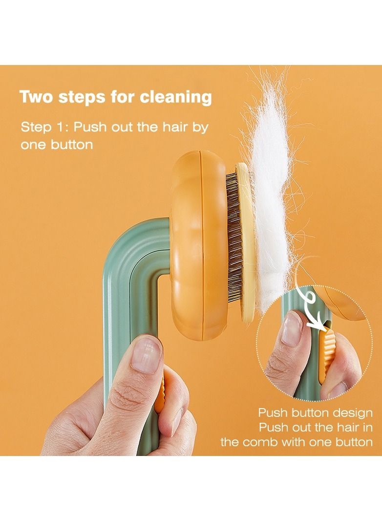 Generic Comb for dogs and cats, automatic cleaning - Image 2