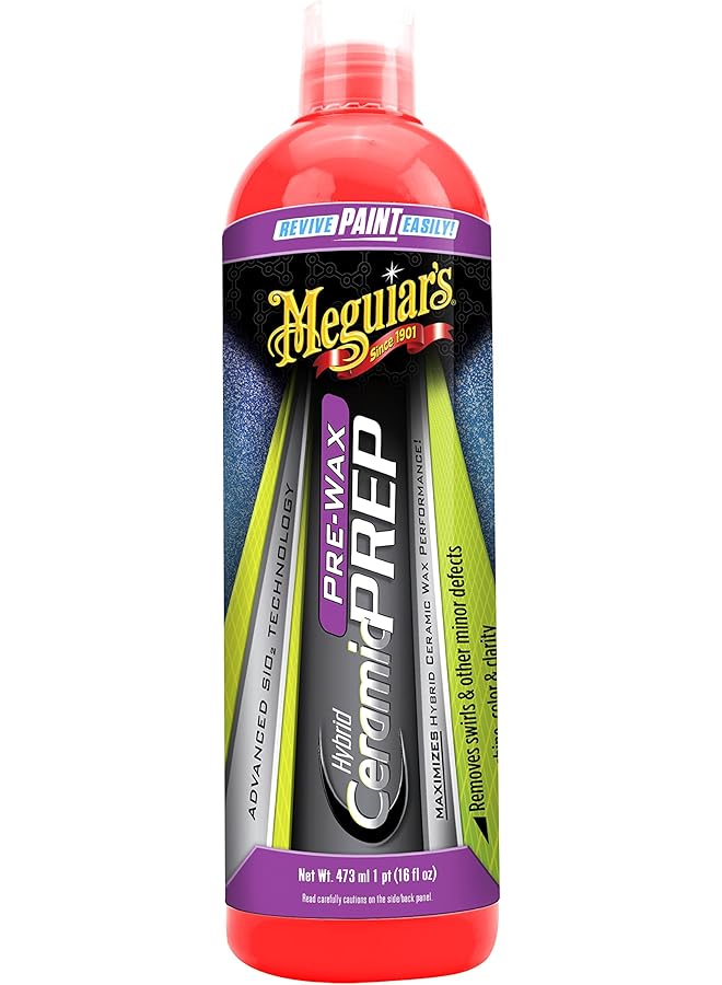 Meguiar's Hybrid Ceramic Pre-Wax Prep - 16 Oz Bottle - Image 1