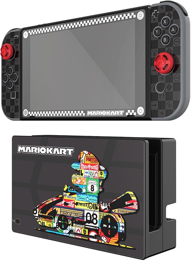 Nintendo Switch Mario Kart Play & Protect Screen Protection & Skins - Image 1