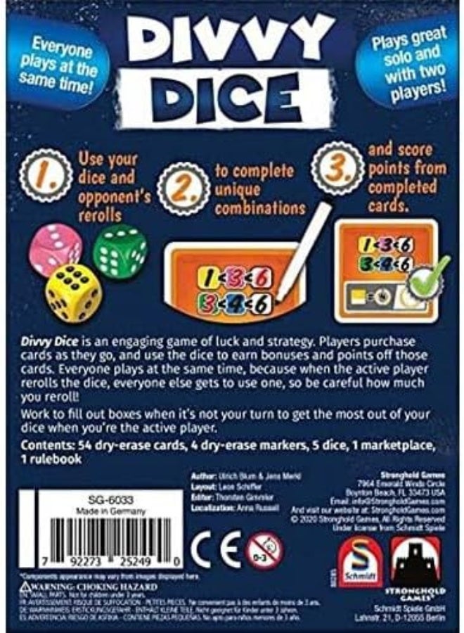 STRONGHOLD GAMES Divvy Dice - Image 2