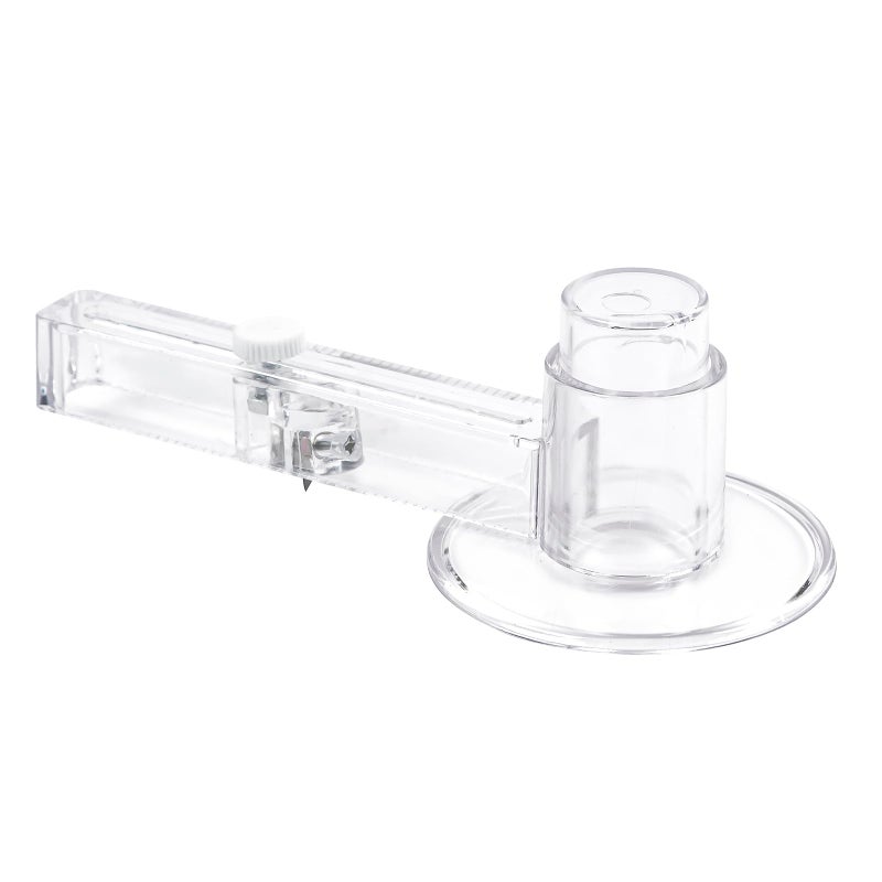 MK.Bear 58mm/2.25 Inch Clear Circle Cutter Button Maker Tools, Adjustable Multi-Size Badge Making Round Cutting Tool, Cutting Knife Photo Paper Model Circle (70-210mm) - Image 2