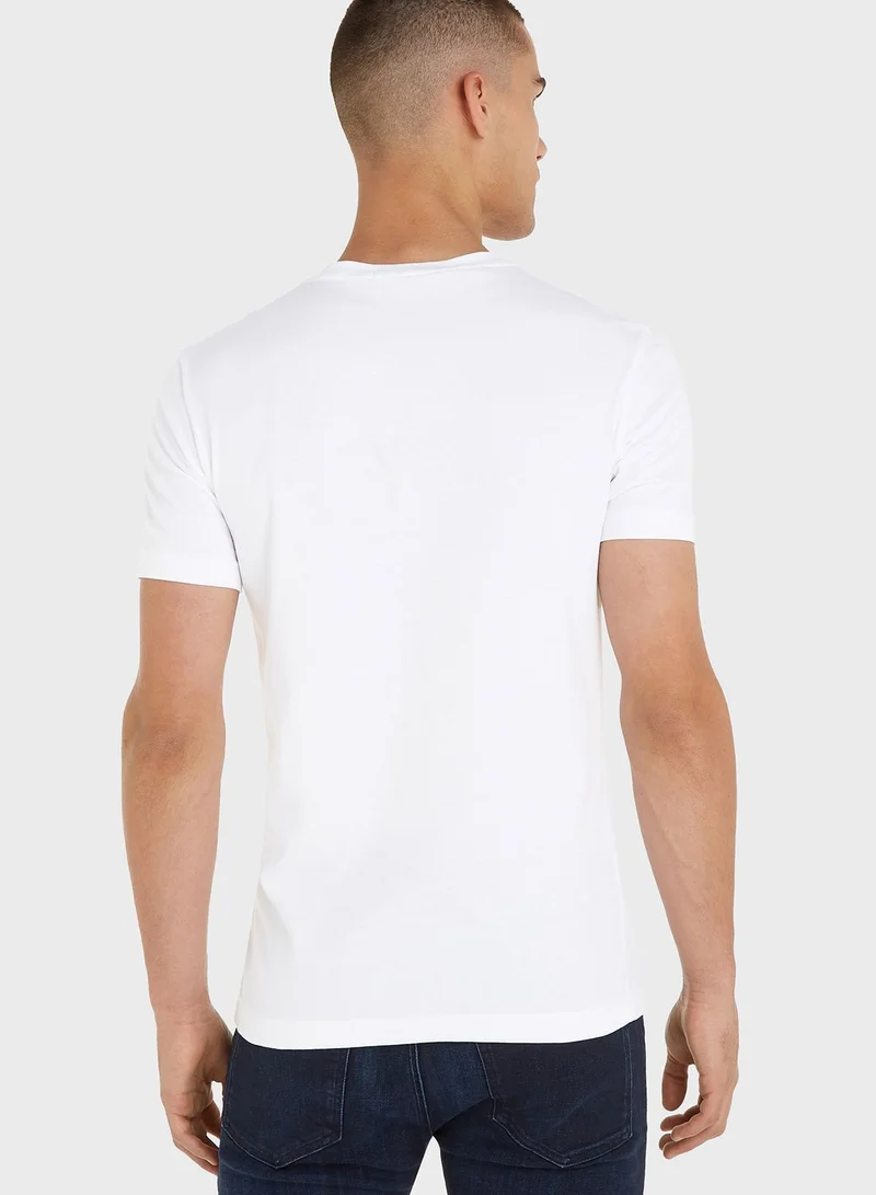 Calvin Klein Jeans Logo Crew Neck T-Shirt