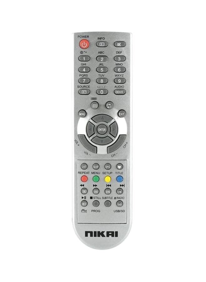 نيكاي Nikai TV التحكم عن بعد الرمادي 