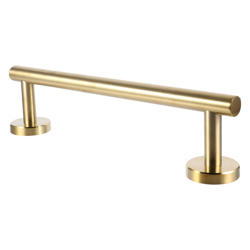 Gold Stainless Steel Wall Mounted Towel Rack Single Layer Bar For Bathroom Storage Drying - Image 2