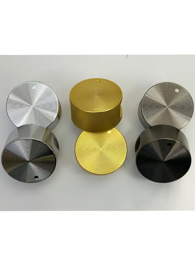 2pcs Silvery 8mm Gas Stove Knob Oven Handle Accessories Cooking Pot Switc - Image 3