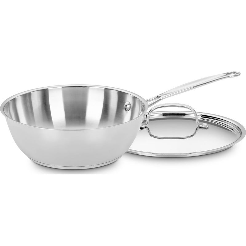 Cuisinart 73524 Chefs Classic Stainless 3Quart Chefs Pan with Cover - Image 2