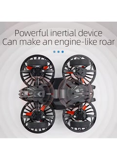 MAGIC VAULT Automatic Movable Friction Powered Drone Helicopter Style Flycar Toy for Kids Gift, Toys for Children Gift - Pack of 3  - Image 3