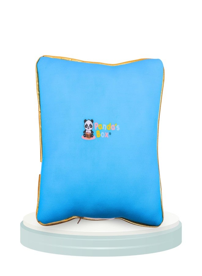 Panda's Box Krishna Chanting Plush Pillow | Ultra-Soft Huggable Musical Cushion for Babies & Kids | Gentle Mantra Sound Toy | Safe & Soothing Nursery Décor | 25 CM - Image 2