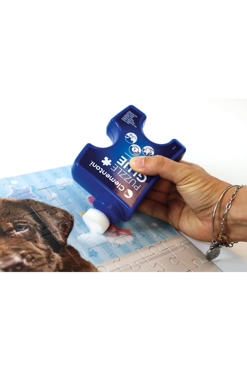 Clementoni غراء ألغاز كليمنتوني 200 مل | غراء ألغاز | سهل التطبيق | يجف بسرعة | مع رأس إسفنجي - Image 2