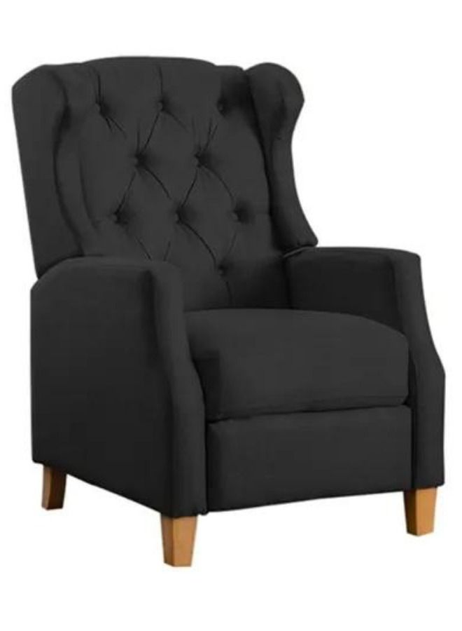 Mab Modern Armchair Black 1 Seater 90x80x80