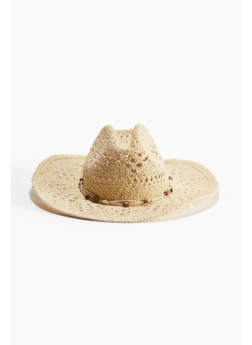 H&M Straw Cowboy Hat