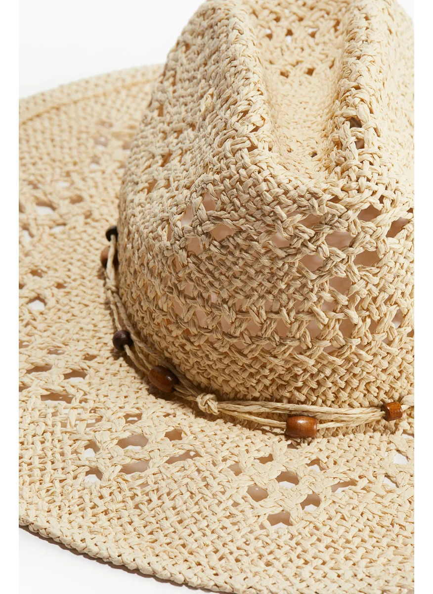 H&M Straw Cowboy Hat