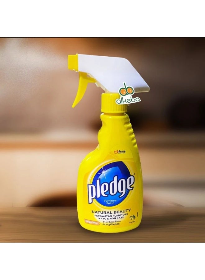 Pledge Furniture Polish Lemon Natural Beauty